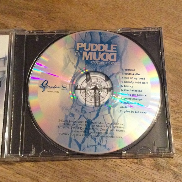 Puddle of Mudd - Come Clean CD - Picture 4 of 5